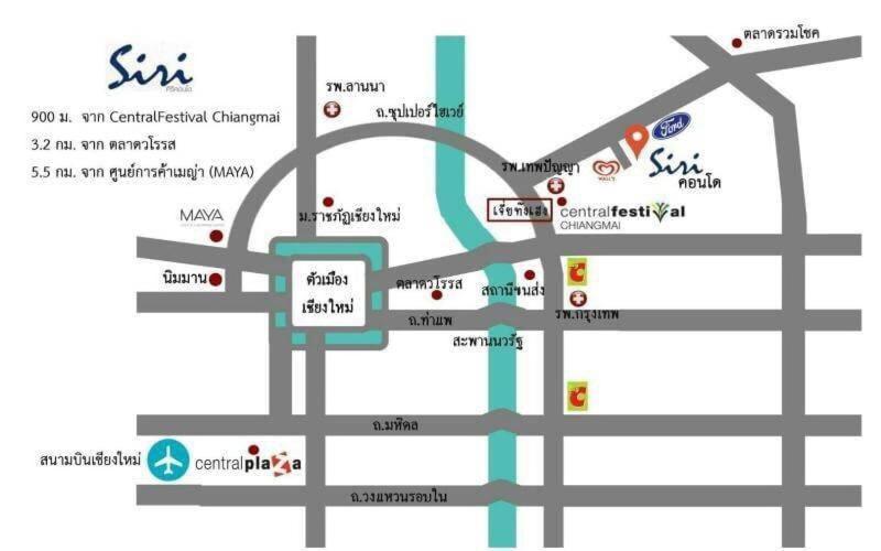 Siri Hotel Chiang Mai Eksteriør bilde